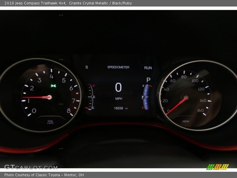 Granite Crystal Metallic / Black/Ruby 2019 Jeep Compass Trailhawk 4x4