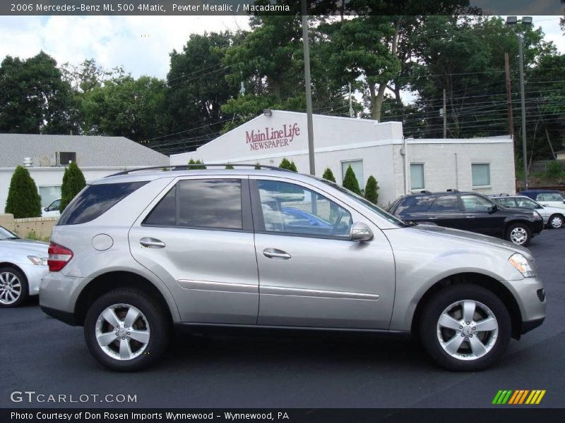Pewter Metallic / Macadamia 2006 Mercedes-Benz ML 500 4Matic