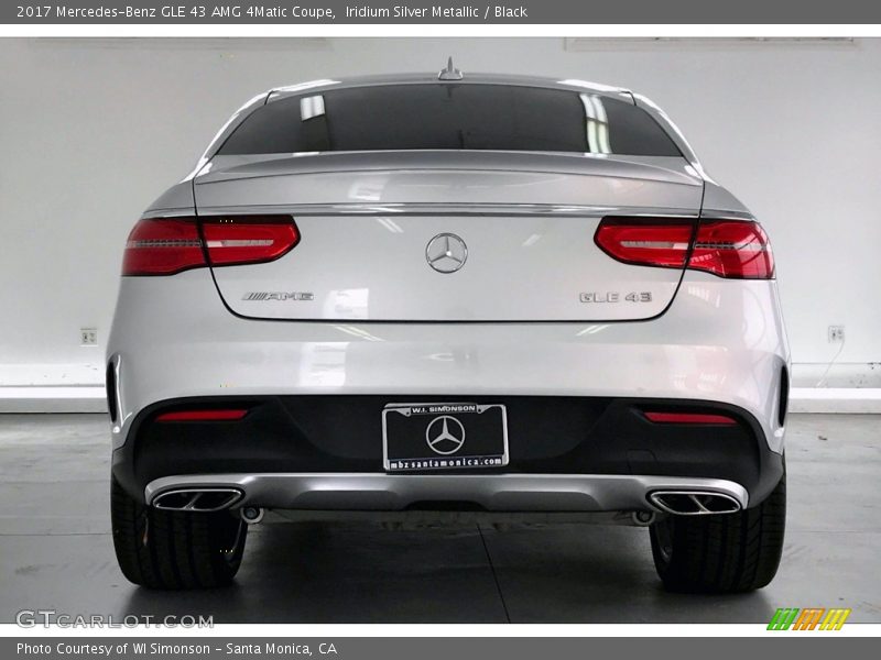 Iridium Silver Metallic / Black 2017 Mercedes-Benz GLE 43 AMG 4Matic Coupe