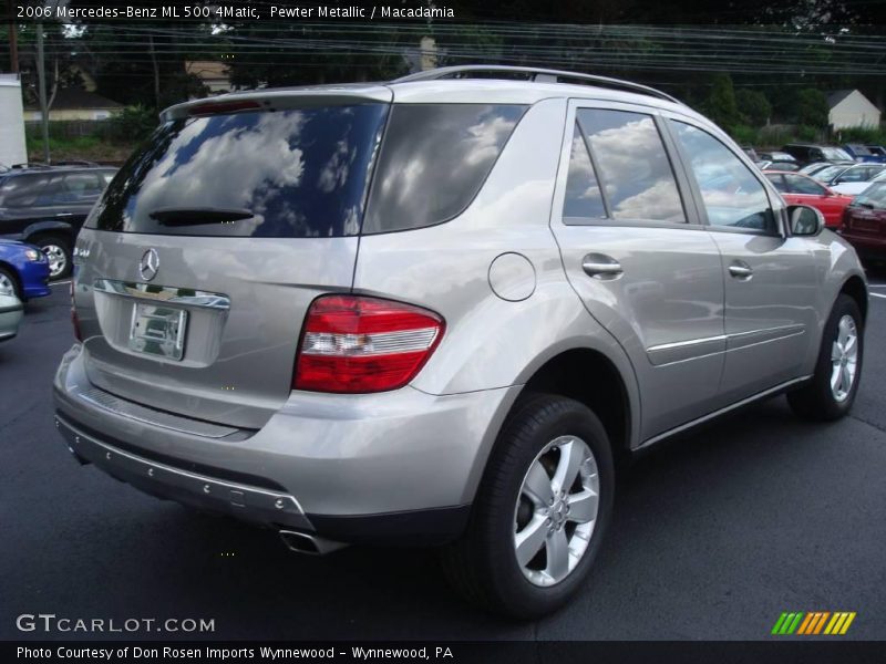 Pewter Metallic / Macadamia 2006 Mercedes-Benz ML 500 4Matic