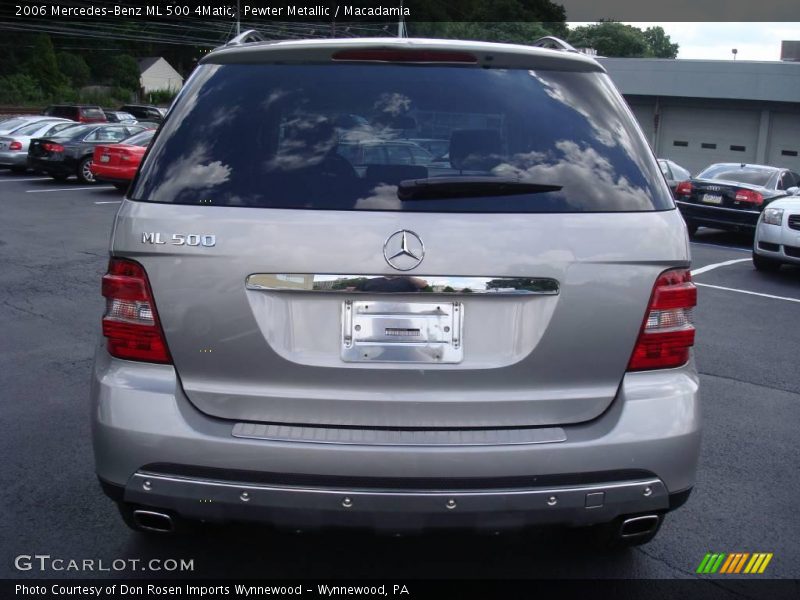 Pewter Metallic / Macadamia 2006 Mercedes-Benz ML 500 4Matic