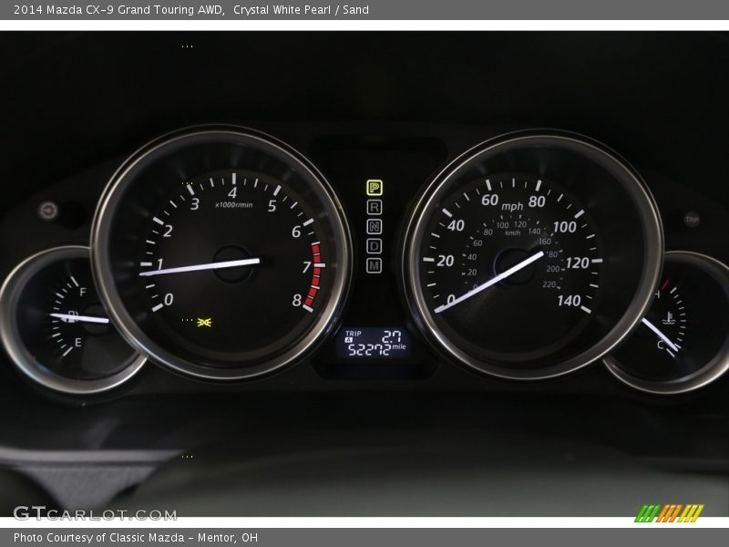  2014 CX-9 Grand Touring AWD Grand Touring AWD Gauges