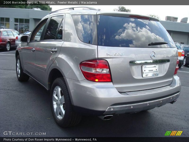 Pewter Metallic / Macadamia 2006 Mercedes-Benz ML 500 4Matic