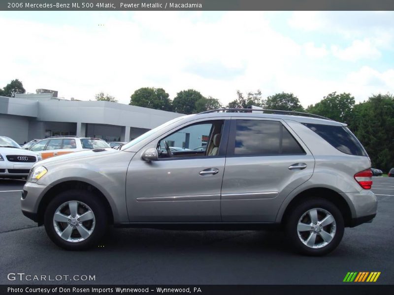 Pewter Metallic / Macadamia 2006 Mercedes-Benz ML 500 4Matic