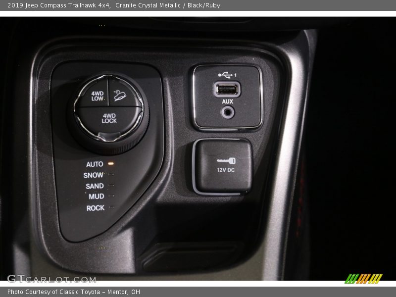 Granite Crystal Metallic / Black/Ruby 2019 Jeep Compass Trailhawk 4x4