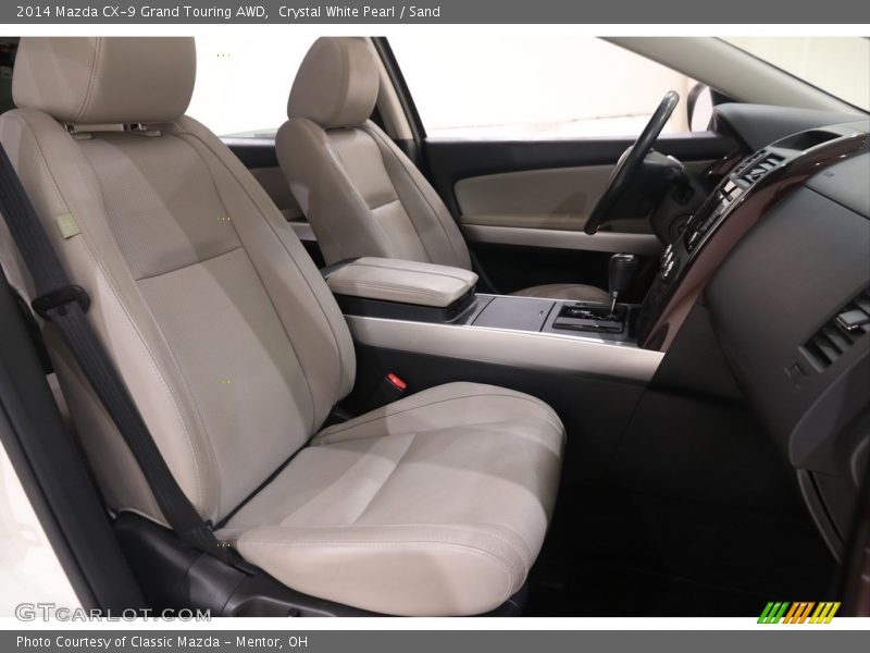 Front Seat of 2014 CX-9 Grand Touring AWD