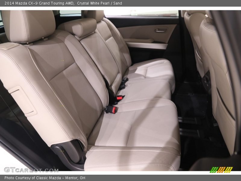 Rear Seat of 2014 CX-9 Grand Touring AWD