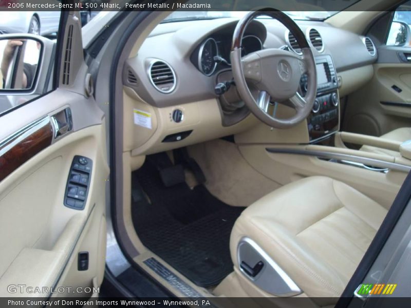 Pewter Metallic / Macadamia 2006 Mercedes-Benz ML 500 4Matic