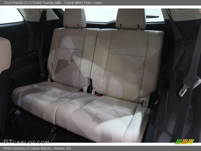 Rear Seat of 2014 CX-9 Grand Touring AWD