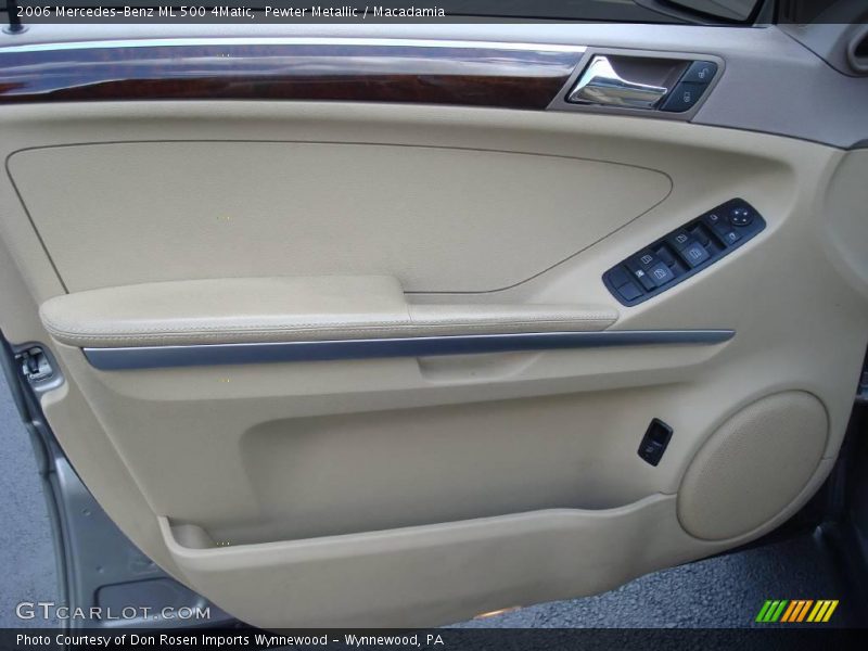 Pewter Metallic / Macadamia 2006 Mercedes-Benz ML 500 4Matic