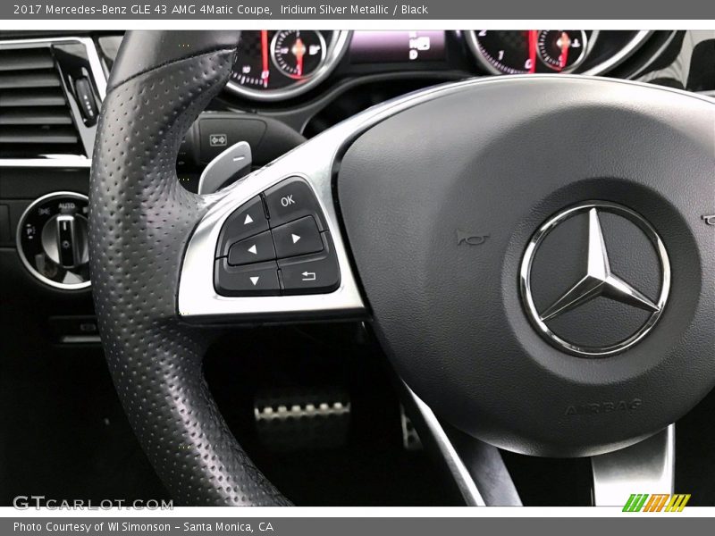 Iridium Silver Metallic / Black 2017 Mercedes-Benz GLE 43 AMG 4Matic Coupe