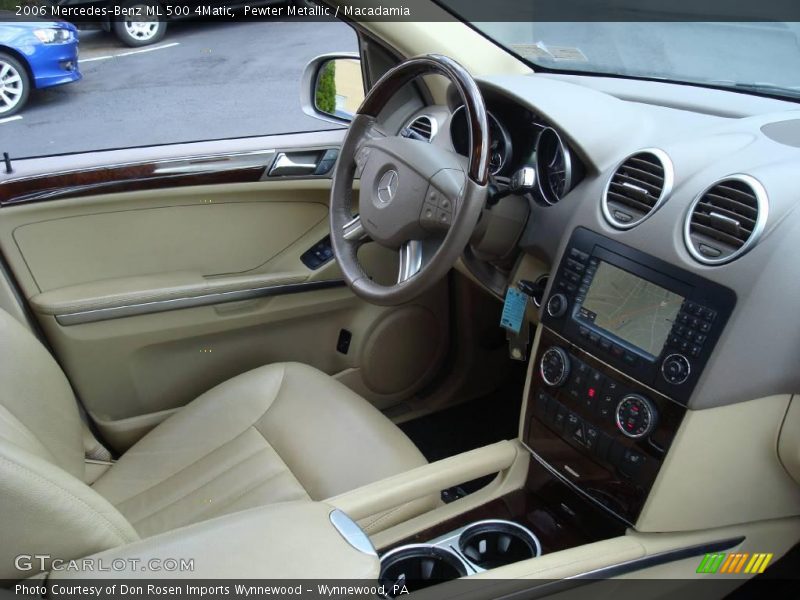 Pewter Metallic / Macadamia 2006 Mercedes-Benz ML 500 4Matic