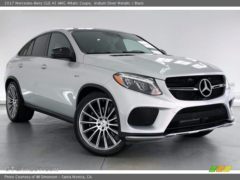 Iridium Silver Metallic / Black 2017 Mercedes-Benz GLE 43 AMG 4Matic Coupe