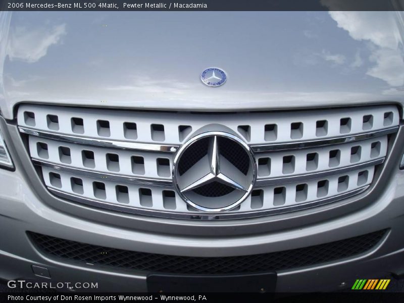 Pewter Metallic / Macadamia 2006 Mercedes-Benz ML 500 4Matic