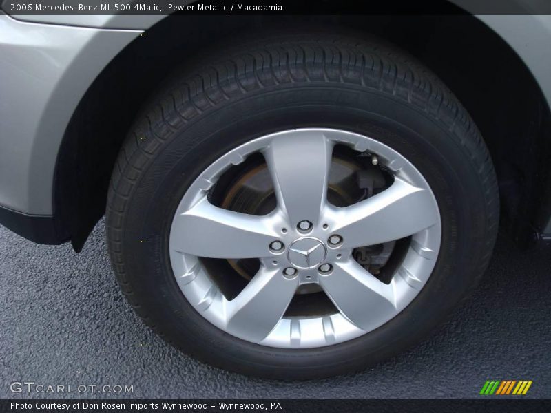 Pewter Metallic / Macadamia 2006 Mercedes-Benz ML 500 4Matic