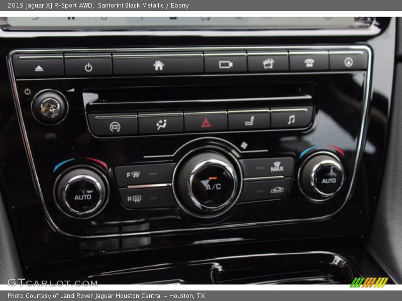 Controls of 2019 XJ R-Sport AWD