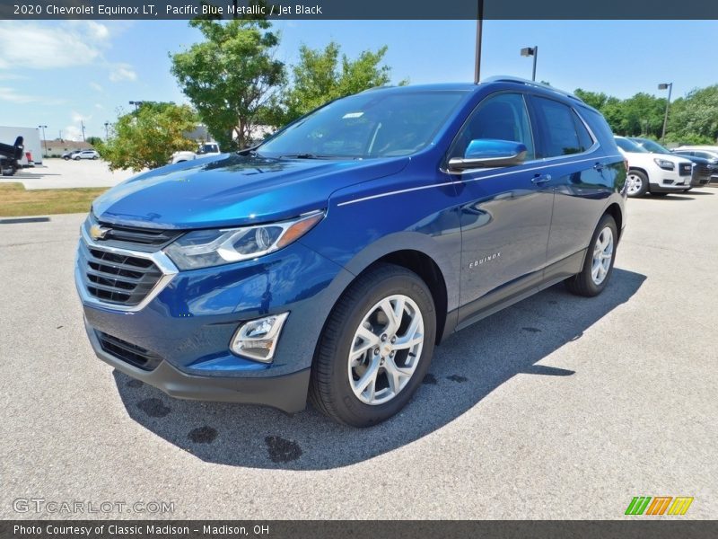 Pacific Blue Metallic / Jet Black 2020 Chevrolet Equinox LT