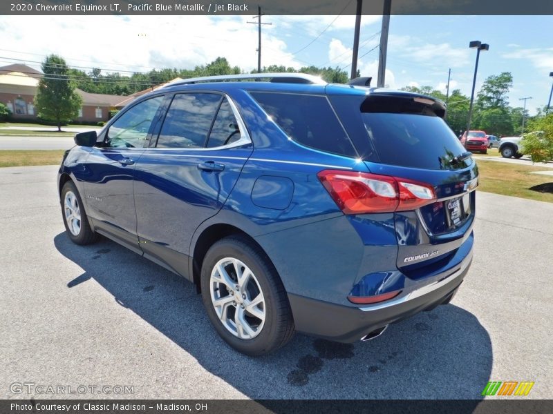 Pacific Blue Metallic / Jet Black 2020 Chevrolet Equinox LT
