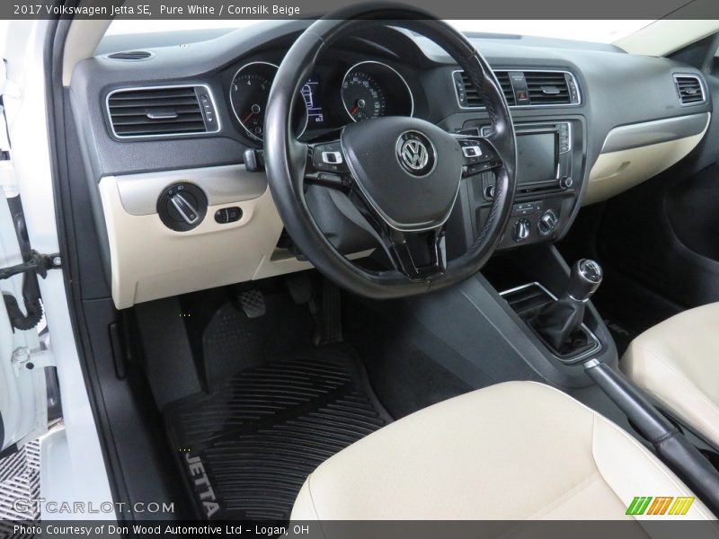Front Seat of 2017 Jetta SE