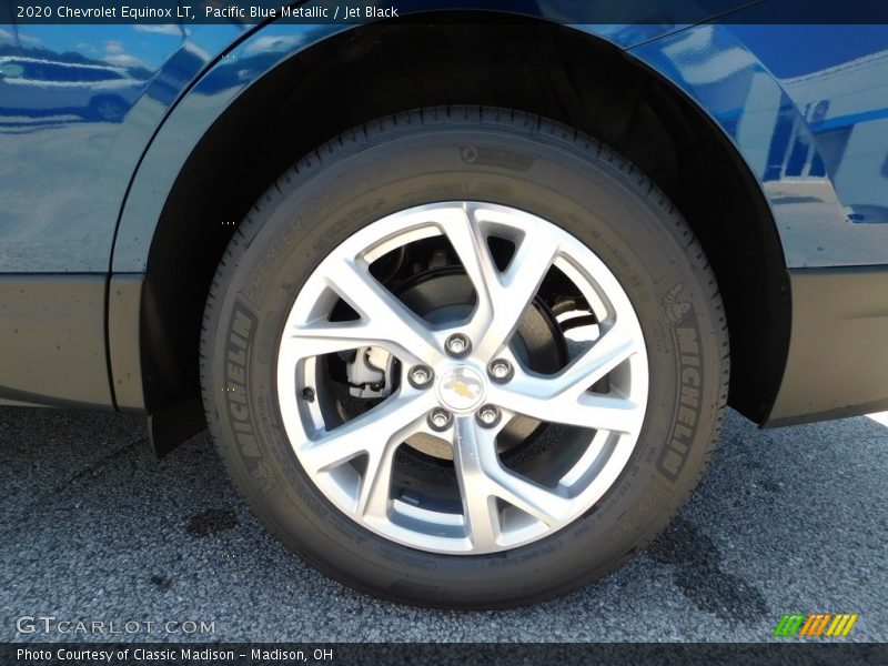 Pacific Blue Metallic / Jet Black 2020 Chevrolet Equinox LT