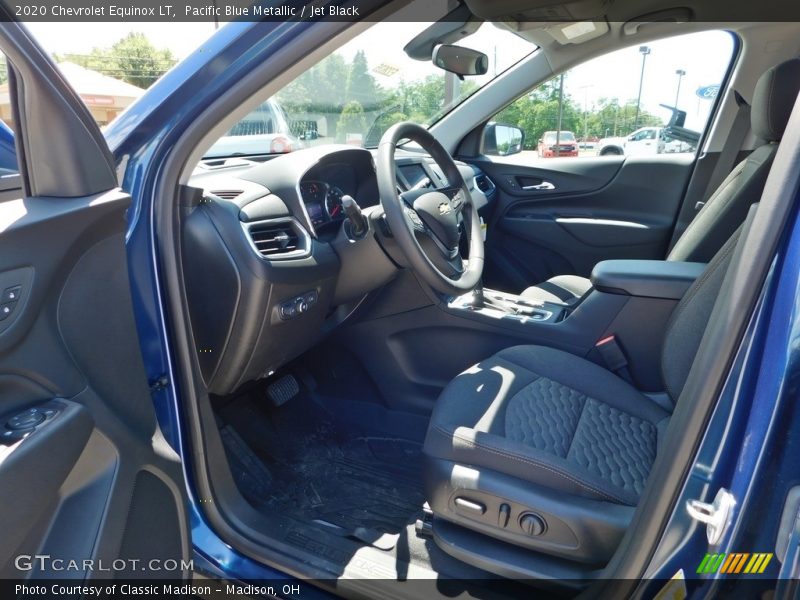 Pacific Blue Metallic / Jet Black 2020 Chevrolet Equinox LT
