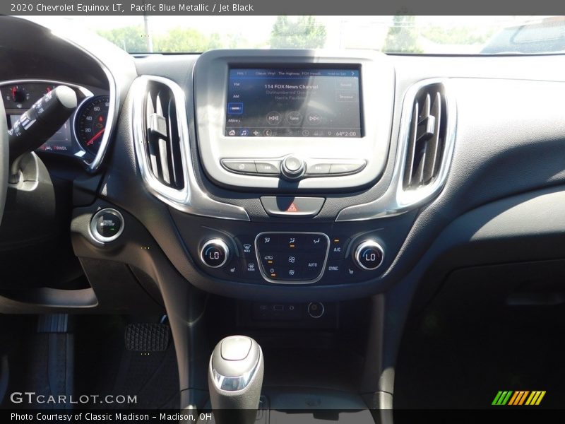 Pacific Blue Metallic / Jet Black 2020 Chevrolet Equinox LT