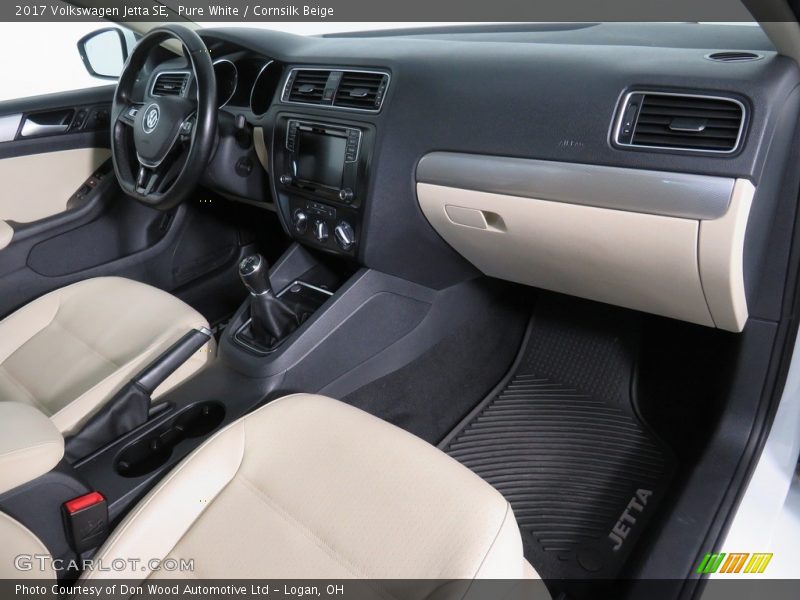 Front Seat of 2017 Jetta SE