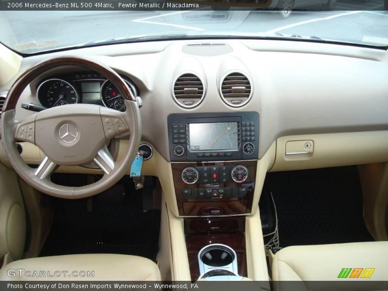 Pewter Metallic / Macadamia 2006 Mercedes-Benz ML 500 4Matic