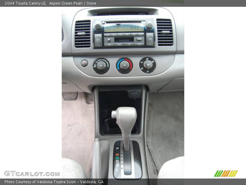 Aspen Green Pearl / Stone 2004 Toyota Camry LE