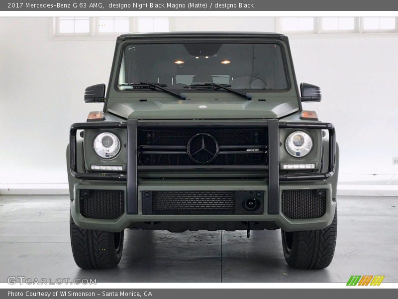 designo Night Black Magno (Matte) / designo Black 2017 Mercedes-Benz G 63 AMG