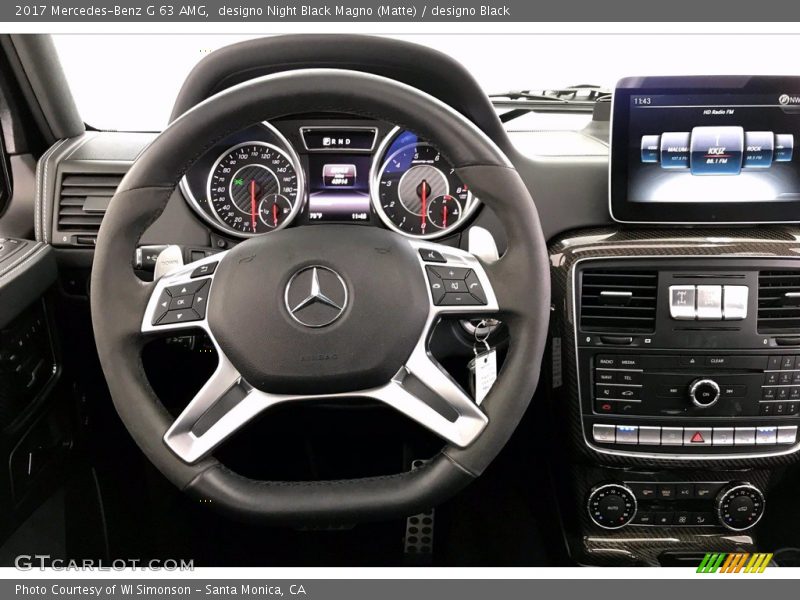  2017 G 63 AMG Steering Wheel