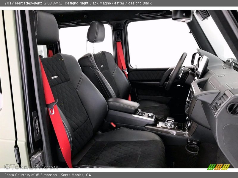 designo Night Black Magno (Matte) / designo Black 2017 Mercedes-Benz G 63 AMG
