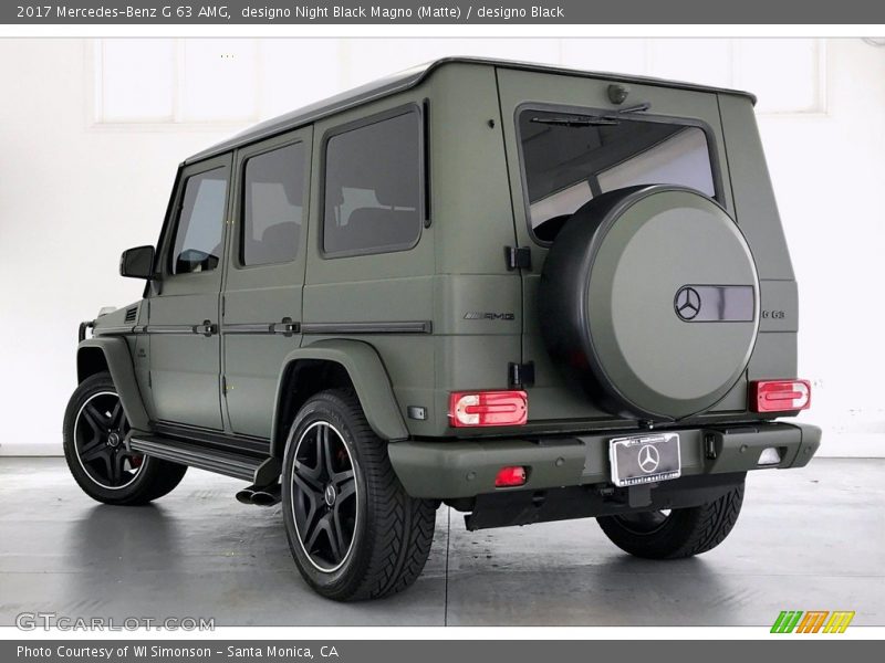  2017 G 63 AMG designo Night Black Magno (Matte)