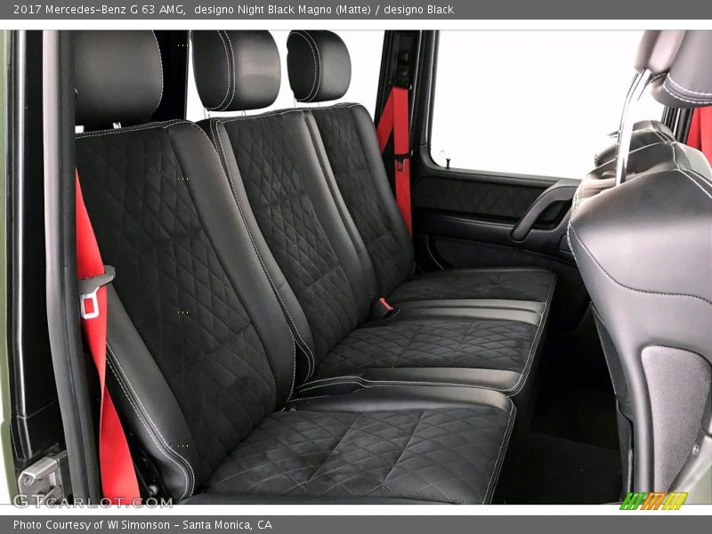 designo Night Black Magno (Matte) / designo Black 2017 Mercedes-Benz G 63 AMG