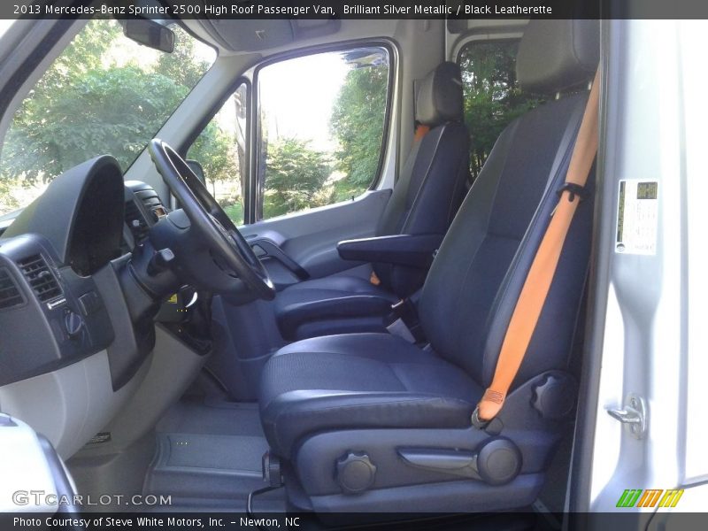 Brilliant Silver Metallic / Black Leatherette 2013 Mercedes-Benz Sprinter 2500 High Roof Passenger Van