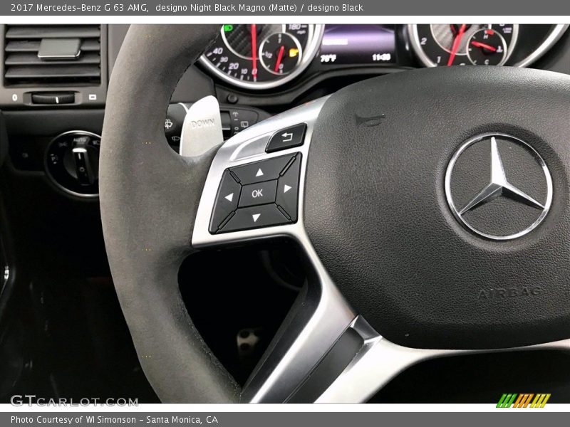 designo Night Black Magno (Matte) / designo Black 2017 Mercedes-Benz G 63 AMG