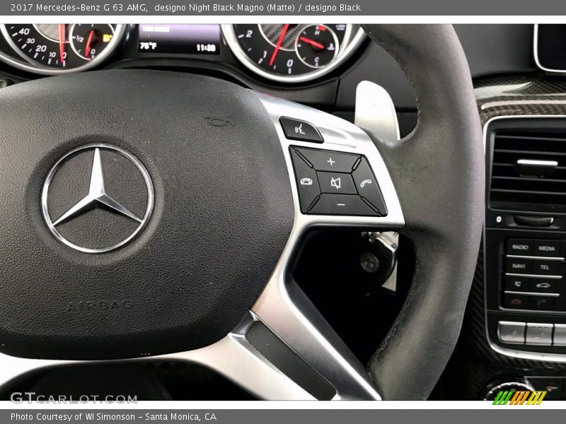 designo Night Black Magno (Matte) / designo Black 2017 Mercedes-Benz G 63 AMG