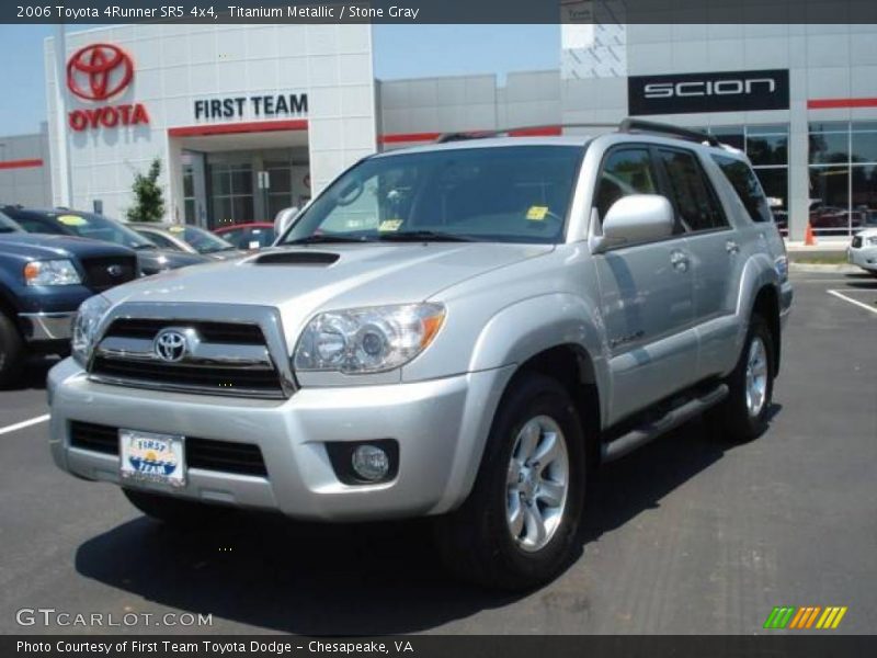 Titanium Metallic / Stone Gray 2006 Toyota 4Runner SR5 4x4