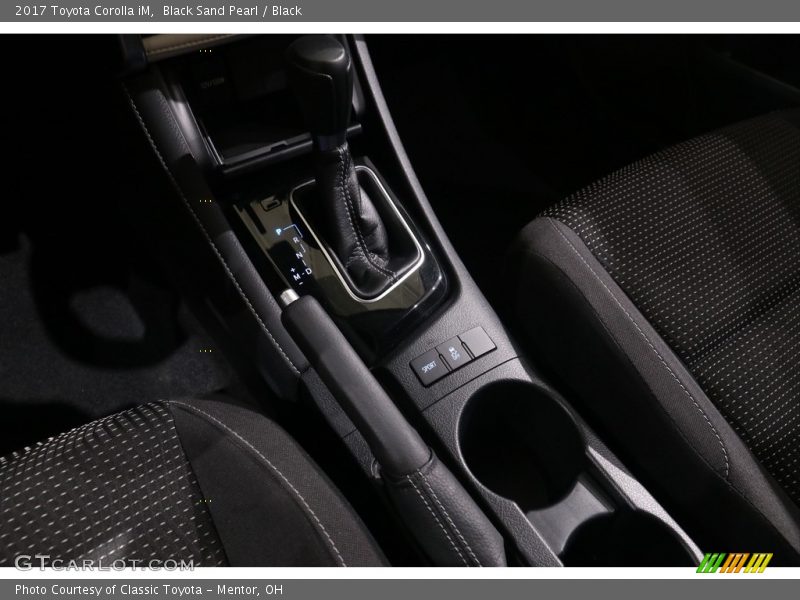 Black Sand Pearl / Black 2017 Toyota Corolla iM