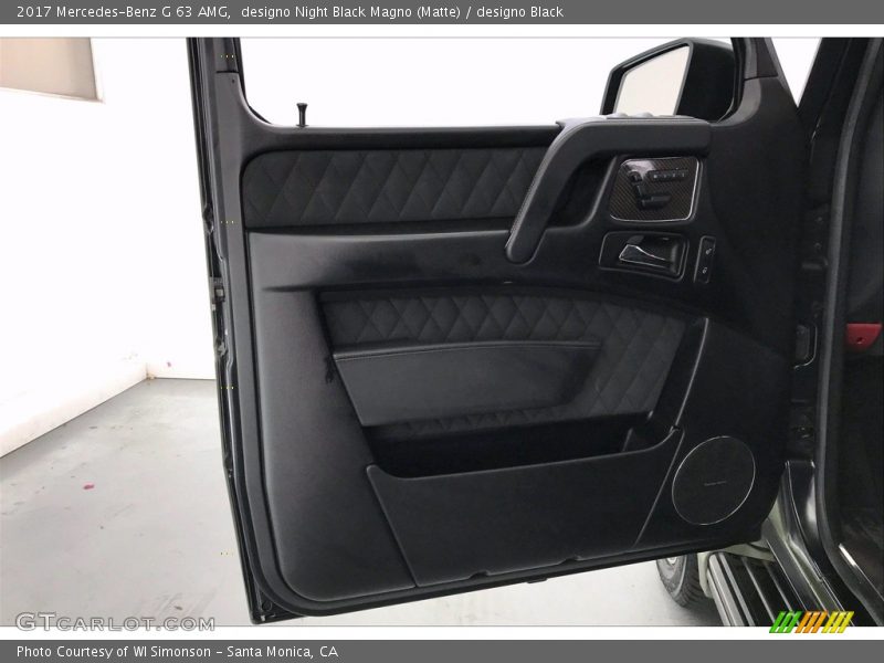 designo Night Black Magno (Matte) / designo Black 2017 Mercedes-Benz G 63 AMG