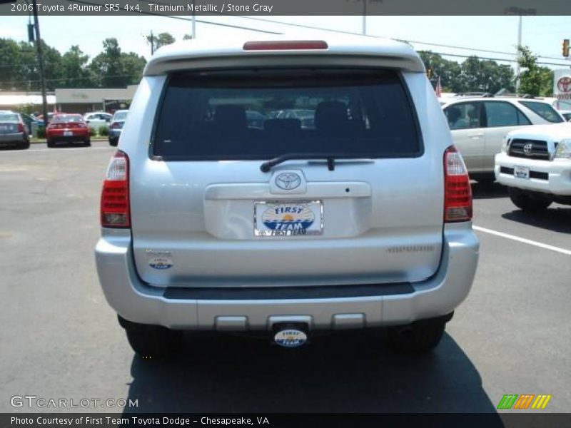 Titanium Metallic / Stone Gray 2006 Toyota 4Runner SR5 4x4