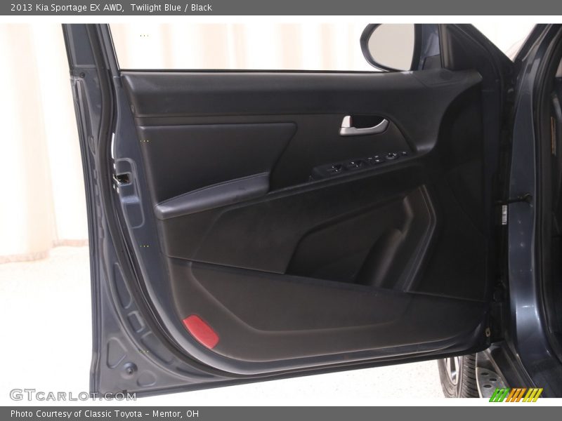 Twilight Blue / Black 2013 Kia Sportage EX AWD
