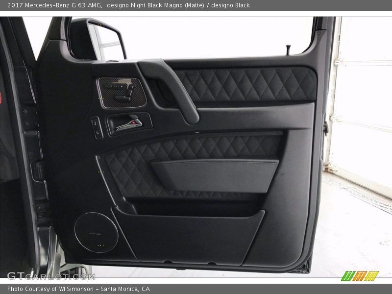 designo Night Black Magno (Matte) / designo Black 2017 Mercedes-Benz G 63 AMG