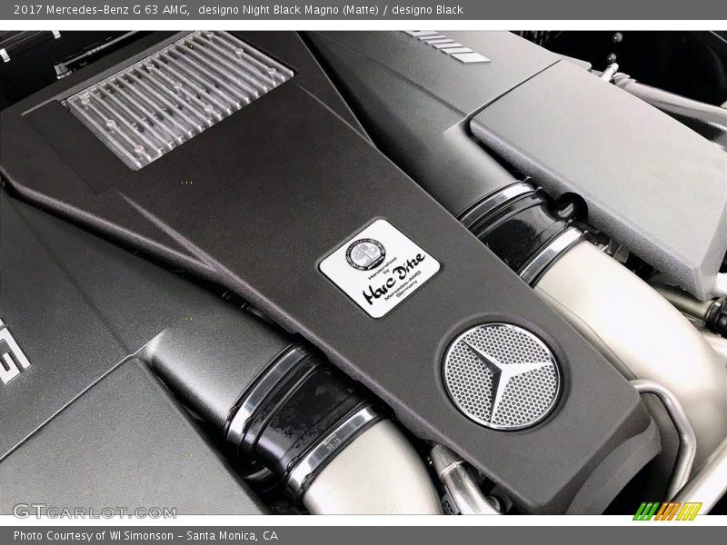 designo Night Black Magno (Matte) / designo Black 2017 Mercedes-Benz G 63 AMG