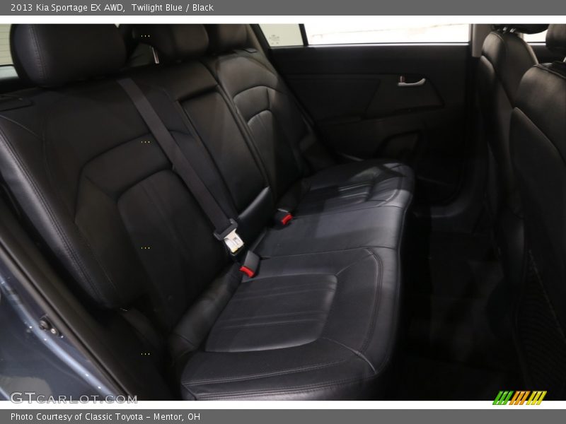 Twilight Blue / Black 2013 Kia Sportage EX AWD