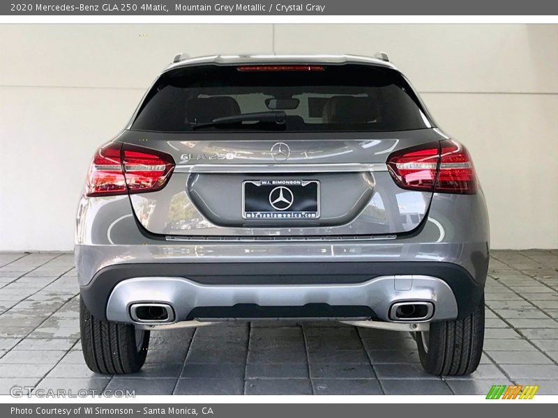 Mountain Grey Metallic / Crystal Gray 2020 Mercedes-Benz GLA 250 4Matic