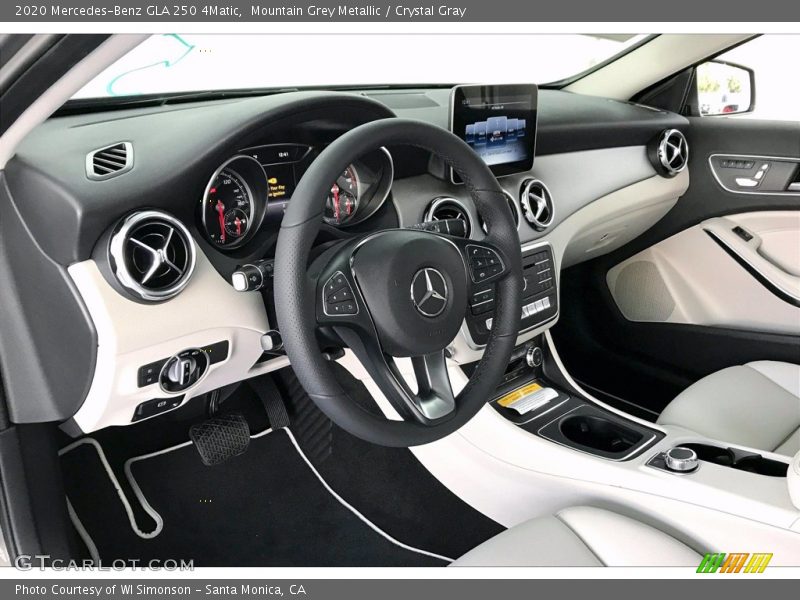 Mountain Grey Metallic / Crystal Gray 2020 Mercedes-Benz GLA 250 4Matic