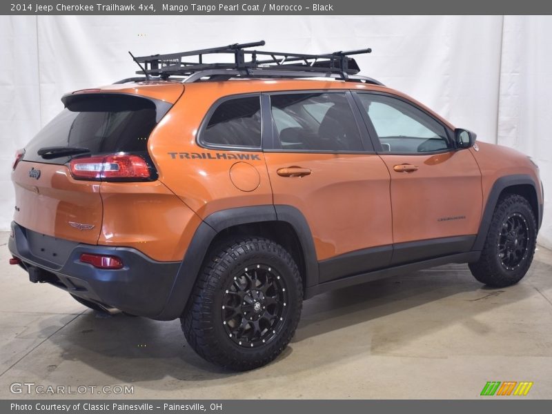 Mango Tango Pearl Coat / Morocco - Black 2014 Jeep Cherokee Trailhawk 4x4