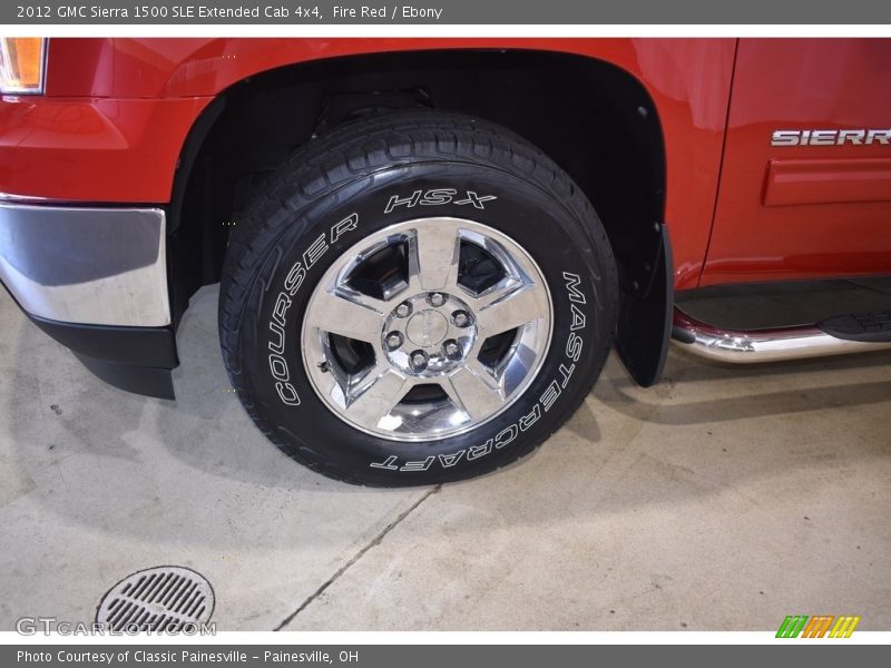 Fire Red / Ebony 2012 GMC Sierra 1500 SLE Extended Cab 4x4