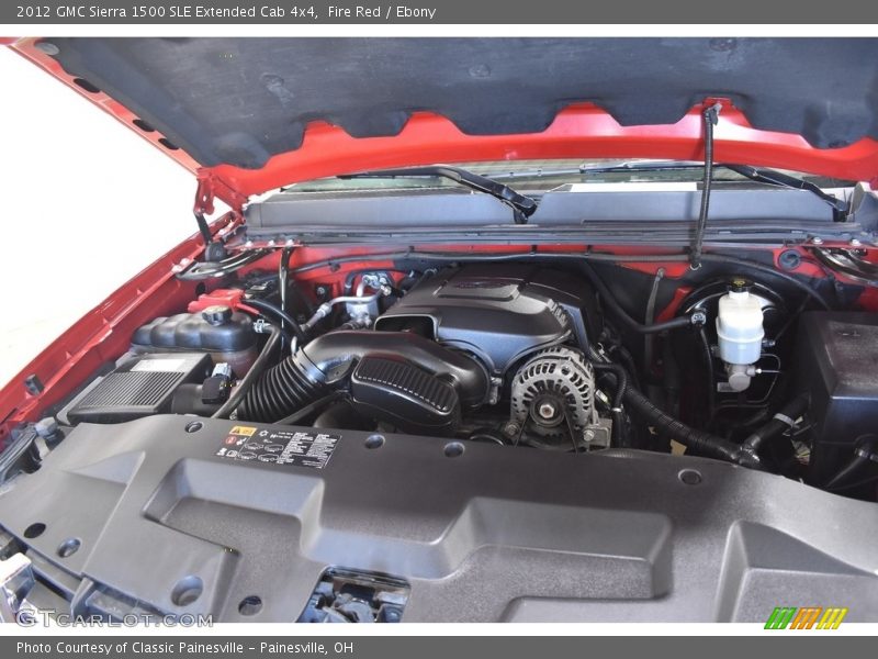 Fire Red / Ebony 2012 GMC Sierra 1500 SLE Extended Cab 4x4